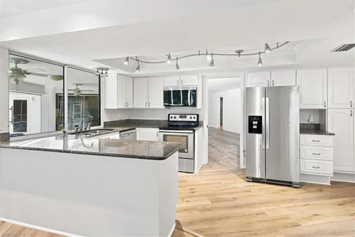 Remodeled kitchen