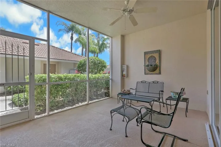 Front lanai
