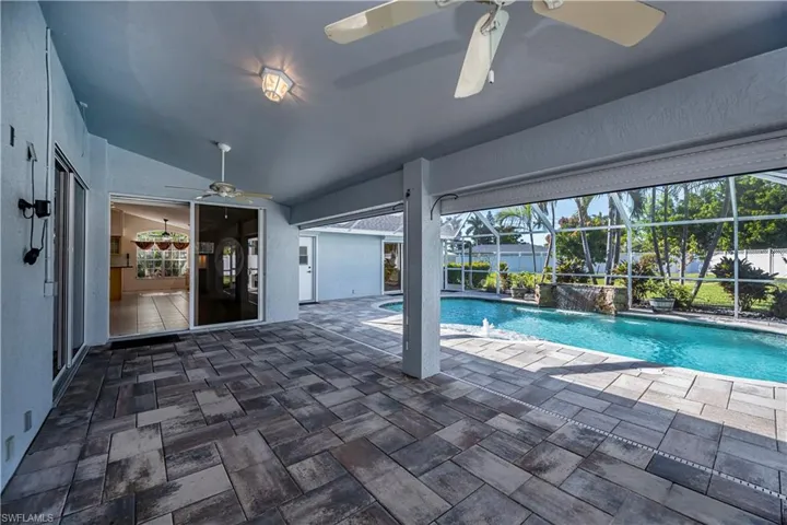 Electric Roll Down Shutters on lanai