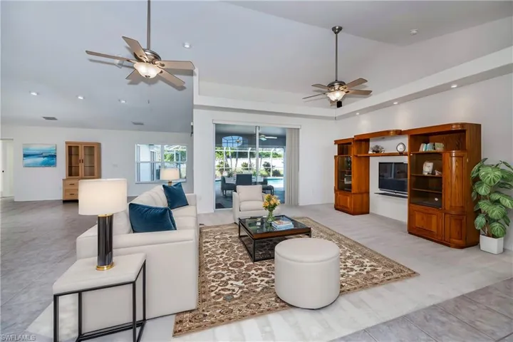 Virtually Staged Living Room
