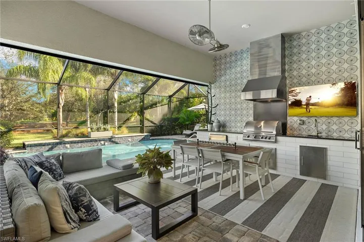 Outdoor kitchen