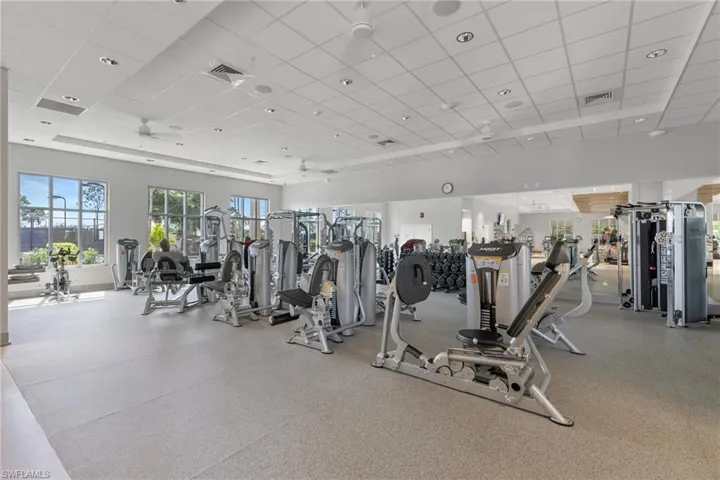 Weight room
