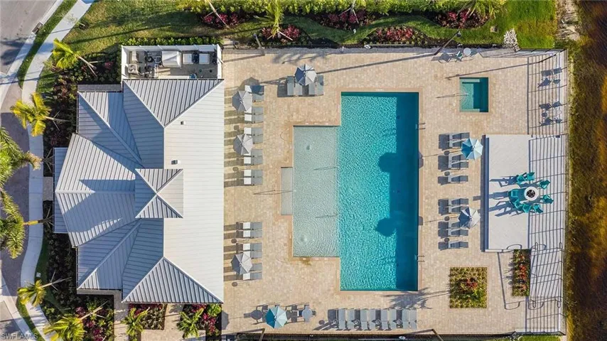 Aerial Shot of Amenities
