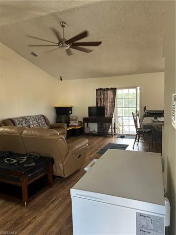 Exterior view of pump and a central air condition unit