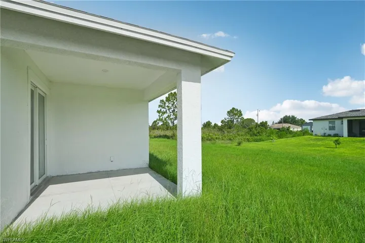 View of yard featuring a patio area