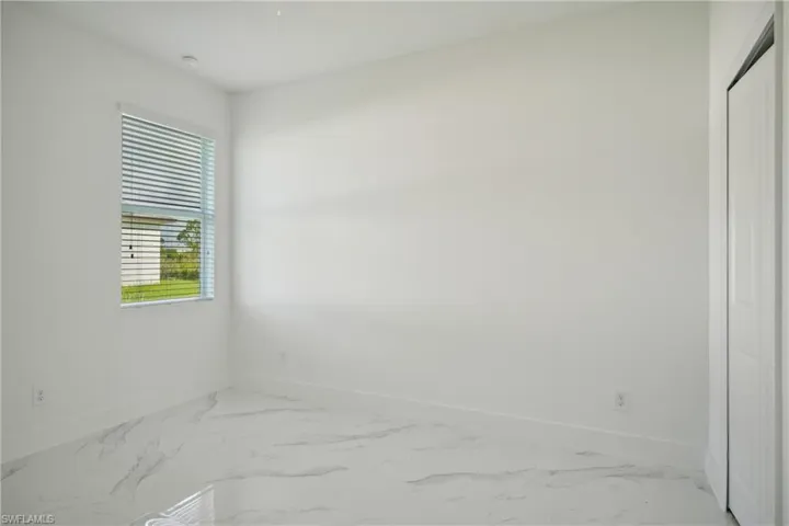 View of spare room