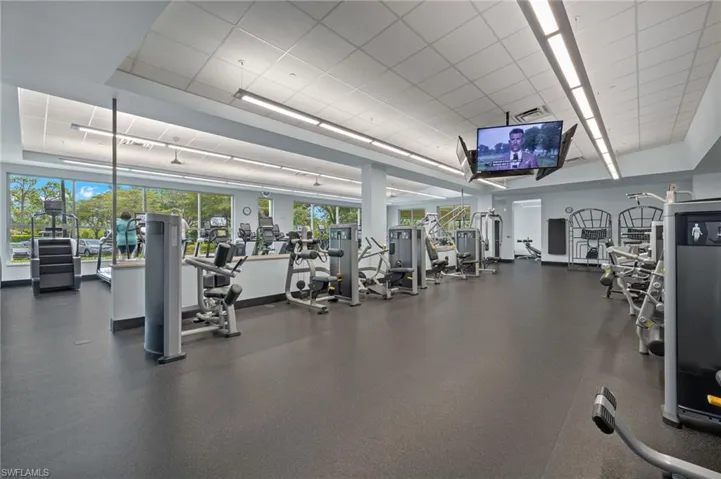 Newly remodeled fitness center and learning center offering classes / social recreation.