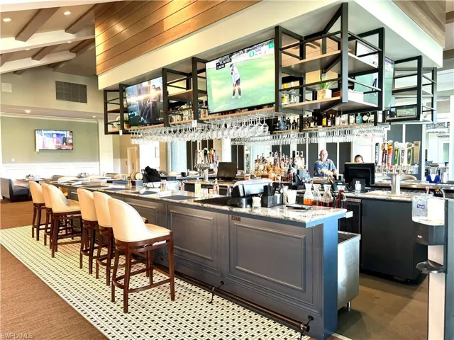 Clubhouse bar