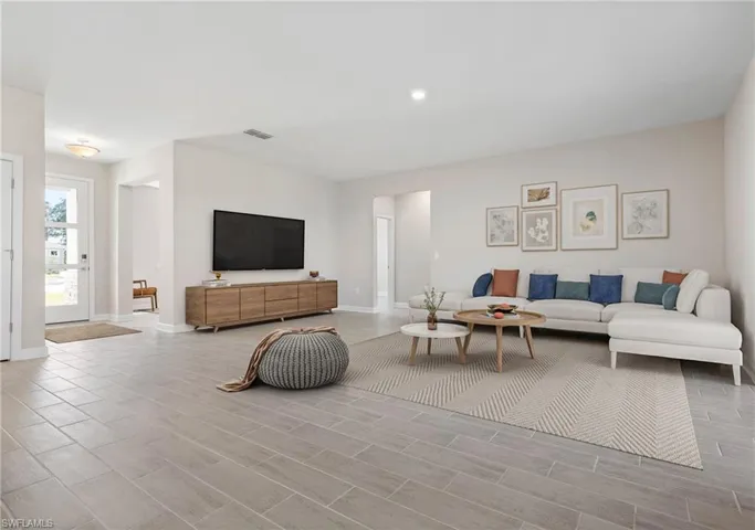 View of living room