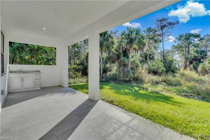 View of patio / terrace with exterior kitchen