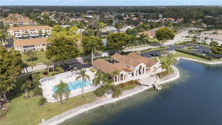 Clubhouse with a pool