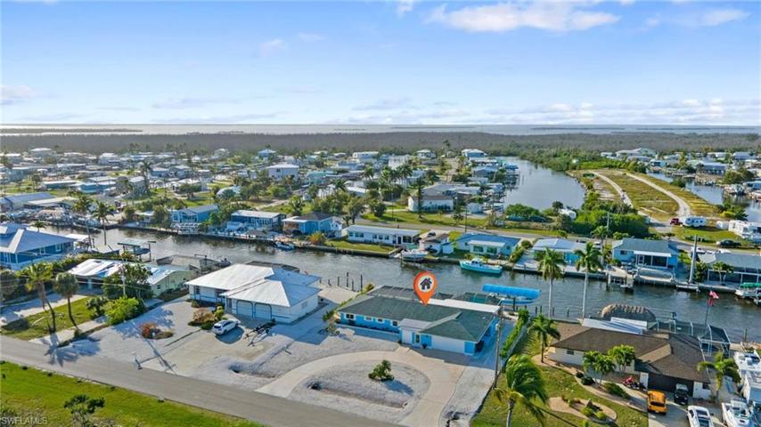 Front Aerial View Looking SouthWest to San Carlos Bay