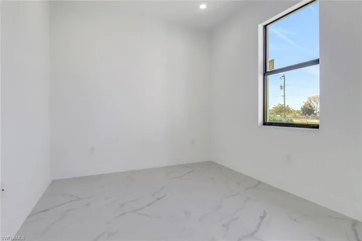 View of spare room