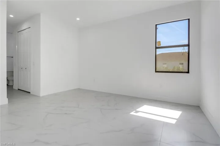View of spare room