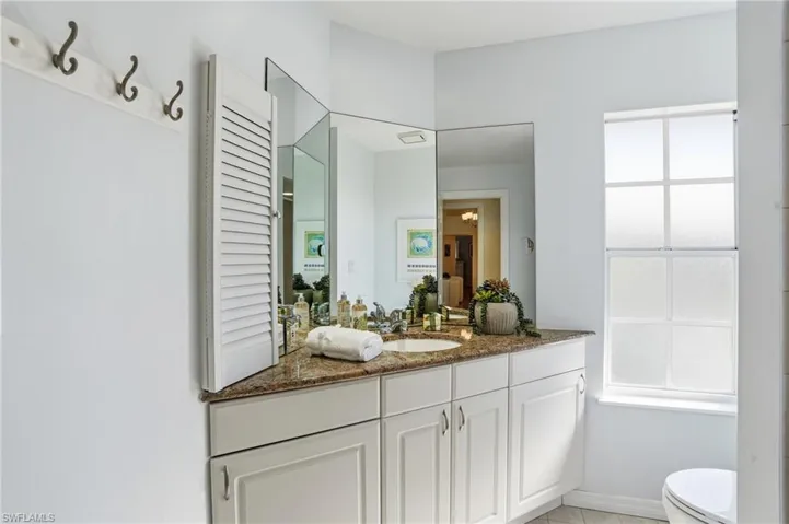 Light and Bright Guest Bath, Granite Countertops