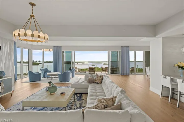 Spectacular views from every room in this gorgeous END condo in Omega of Bonita Bay!