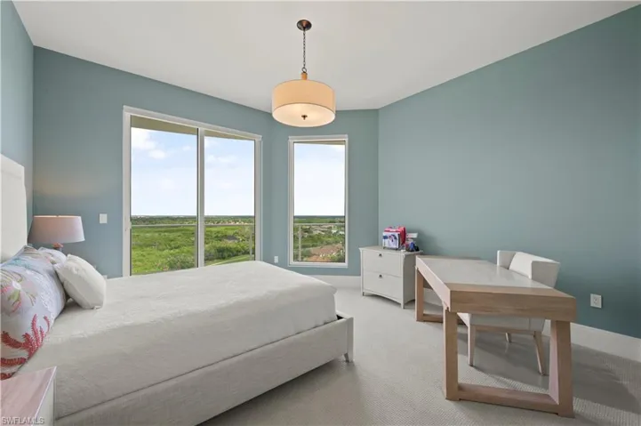 Second guest bedroom, also with ensuite bathroom.