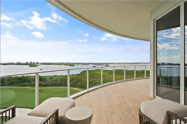 View from the lanai space just off the primary bedroom.