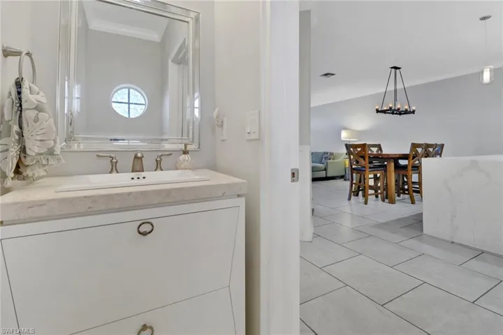 First Floor half bath- great for guests!