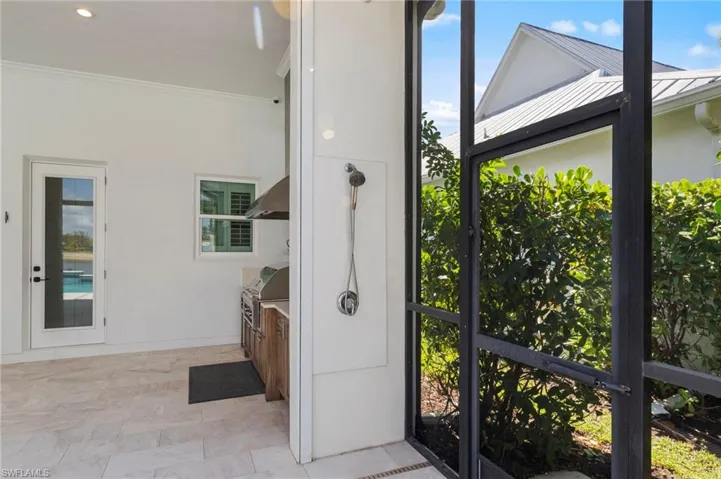 Unfurnished sunroom featuring healthy amount of natural light