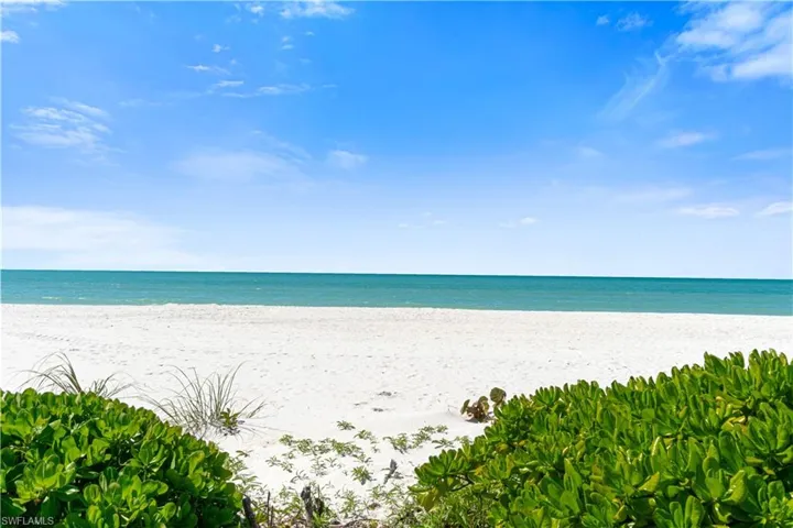 Water view featuring nearby beach
