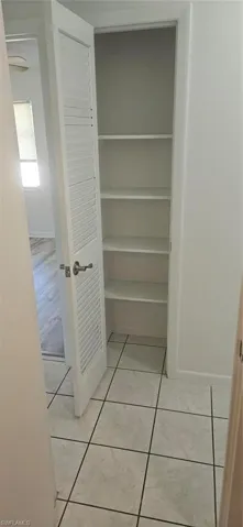View of closet