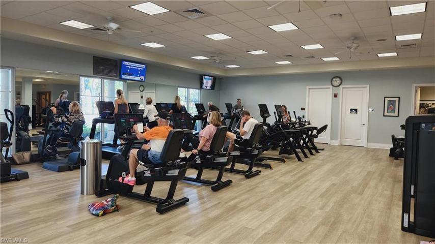Pelican Bay state-of-the-art workout center with trainers