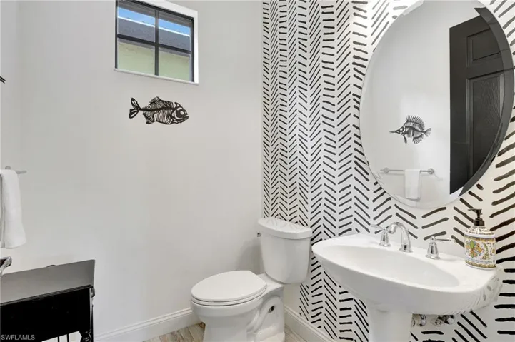 Bathroom with toilet