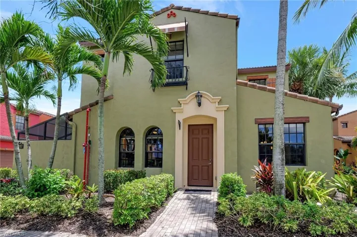 View of mediterranean / spanish-style house