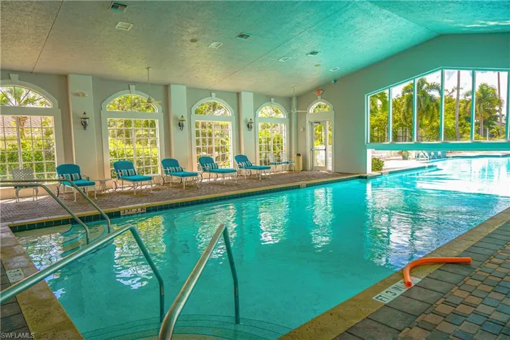 View of pool
