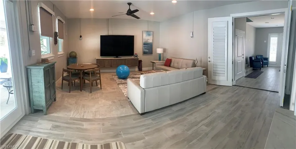 staged