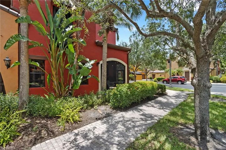 View of home's exterior with stucco siding