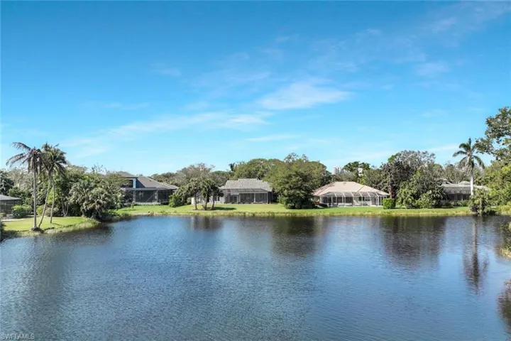 A desirable long lake view.