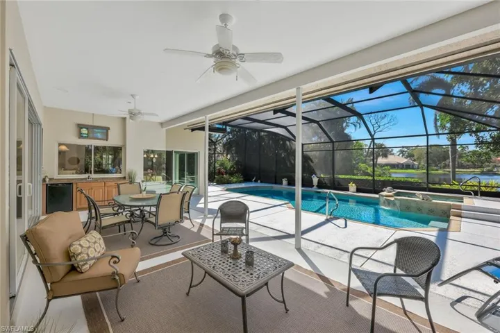 Spacious lanai offering a perfect blend of indoor and outdoor living.