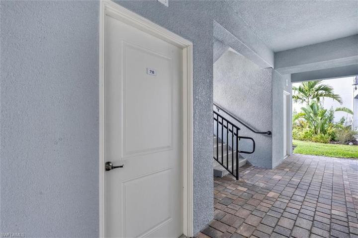 Separate storage unit across the hallway