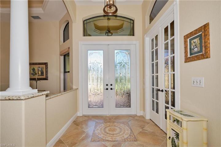8-foot entry french doors