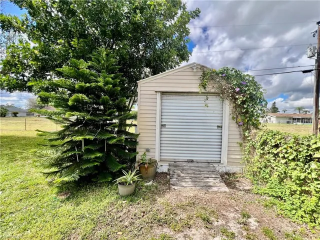 View of shed