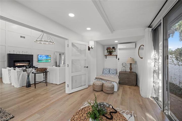 Sunroom looking into Great Room