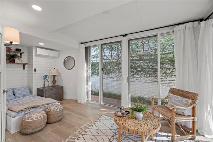 Den/Sunroom with Bed