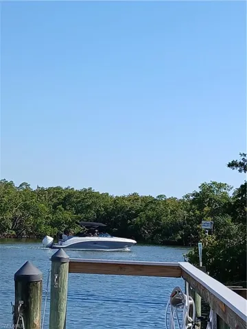 Serene boat ride to Naples Bay and the Gulf