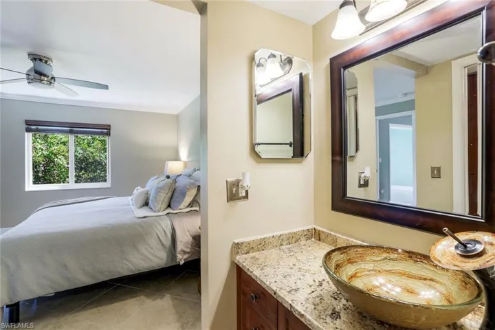 Primary Bathroom Updated Vanity/Sink & Mirror