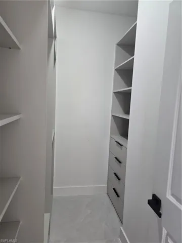 View of spacious closet