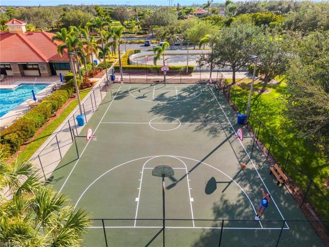 Lighted Basketball Courts
