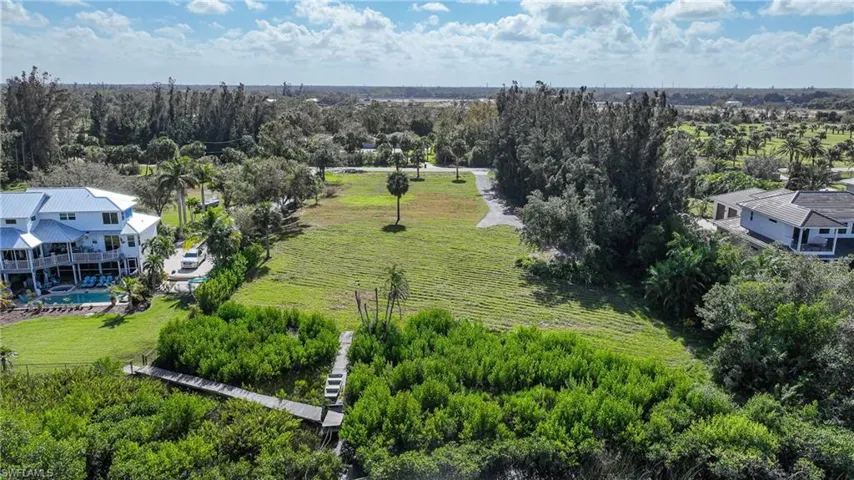 Drone / aerial view with a rural view
