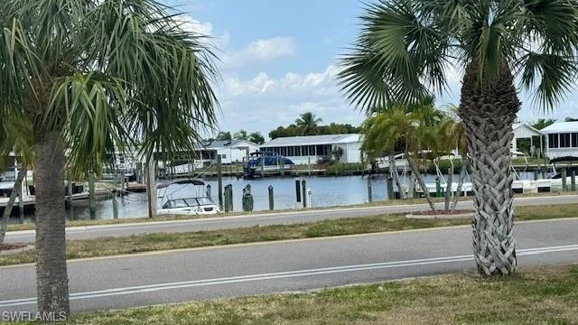 View from back of house.  Prior owners have seen dophins and manatees