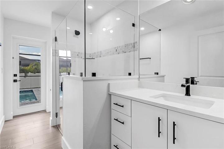 Pool bathroom