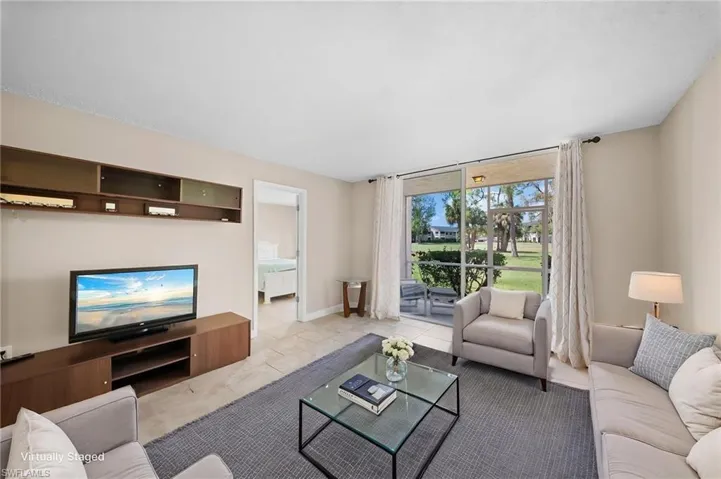 View of living area