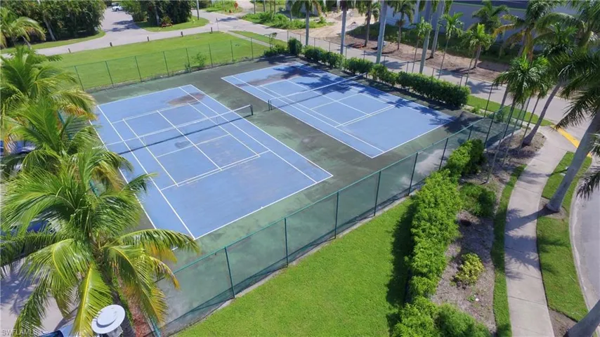 Tennis courts