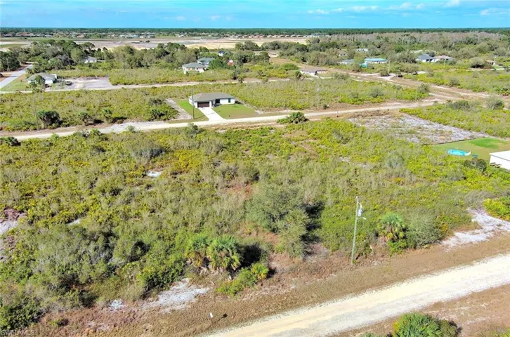 Aerial view of property and surrounding area