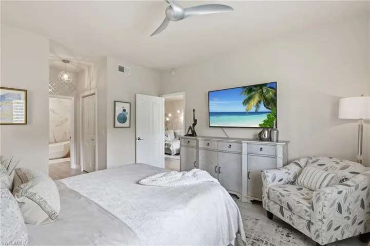 PRIMARY BEDROOM SUITE..DUAL CLOSETS..